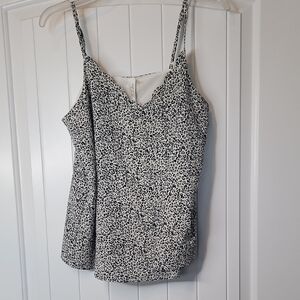 Love Black and White Patterned Camisole